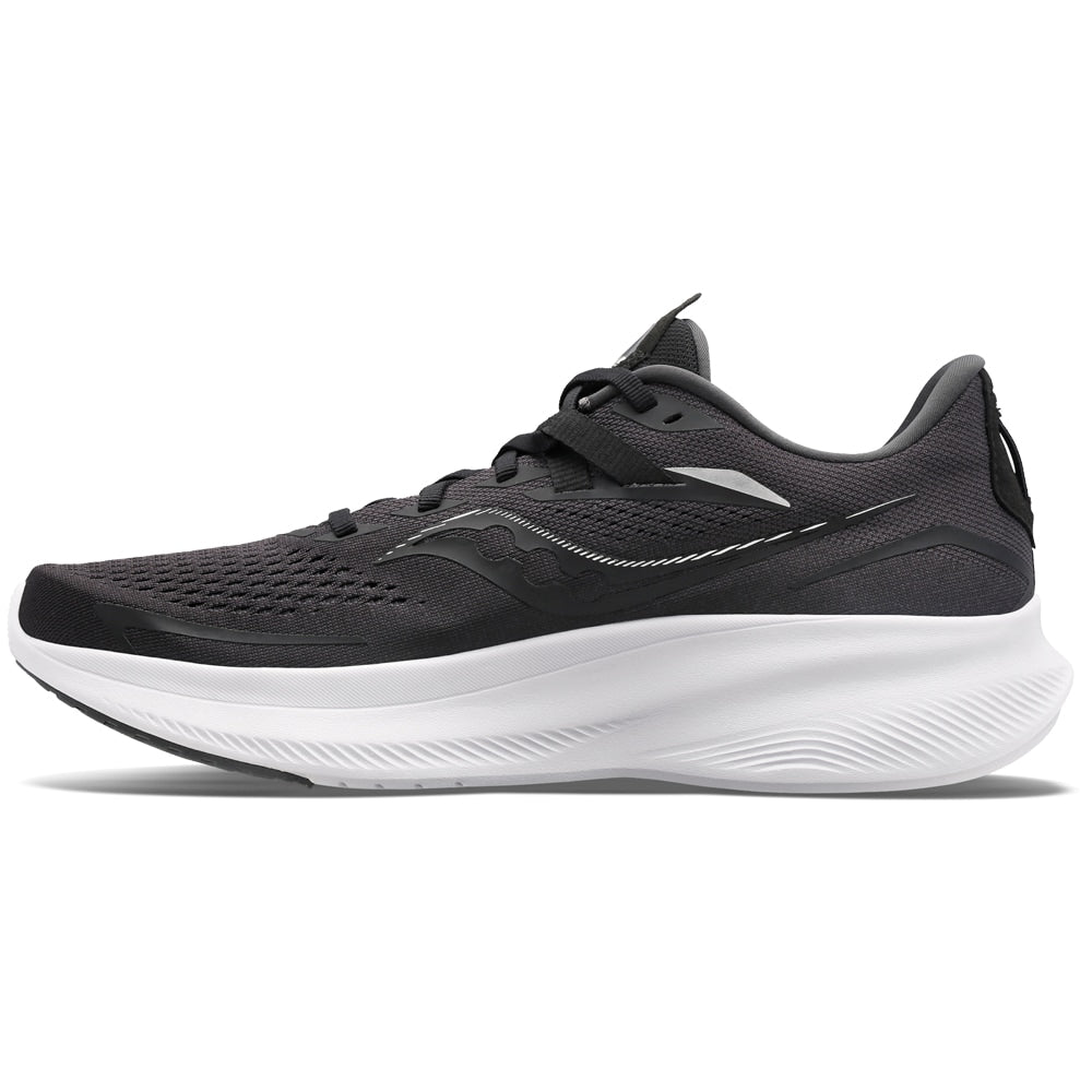 Saucony Ride 15 Løbesko Herre Sort Hvid