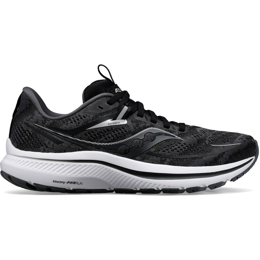 Saucony Omni  21 Bred Women Black White