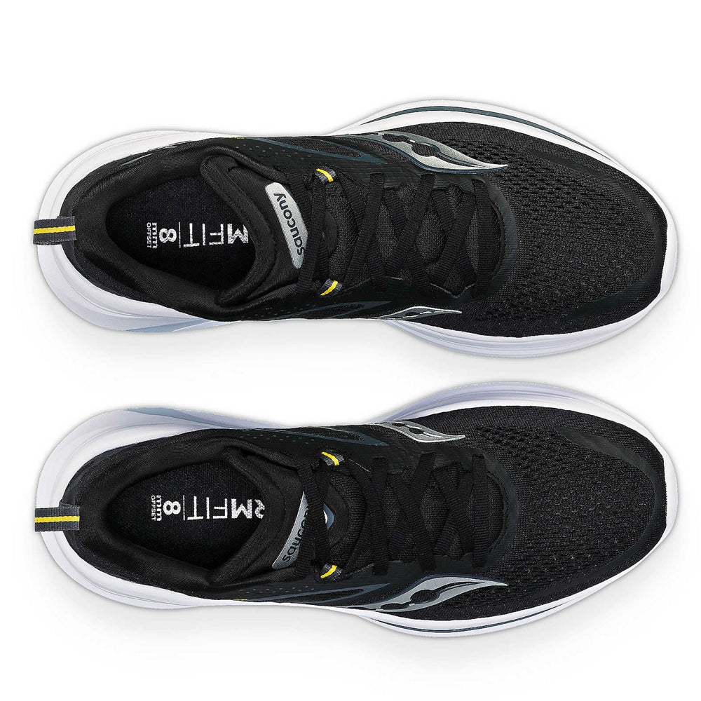 Saucony Omni 22 Løbesko Herre Bred Sort Hvid