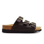 Scholl Damesandal Rio AD Dark Brown