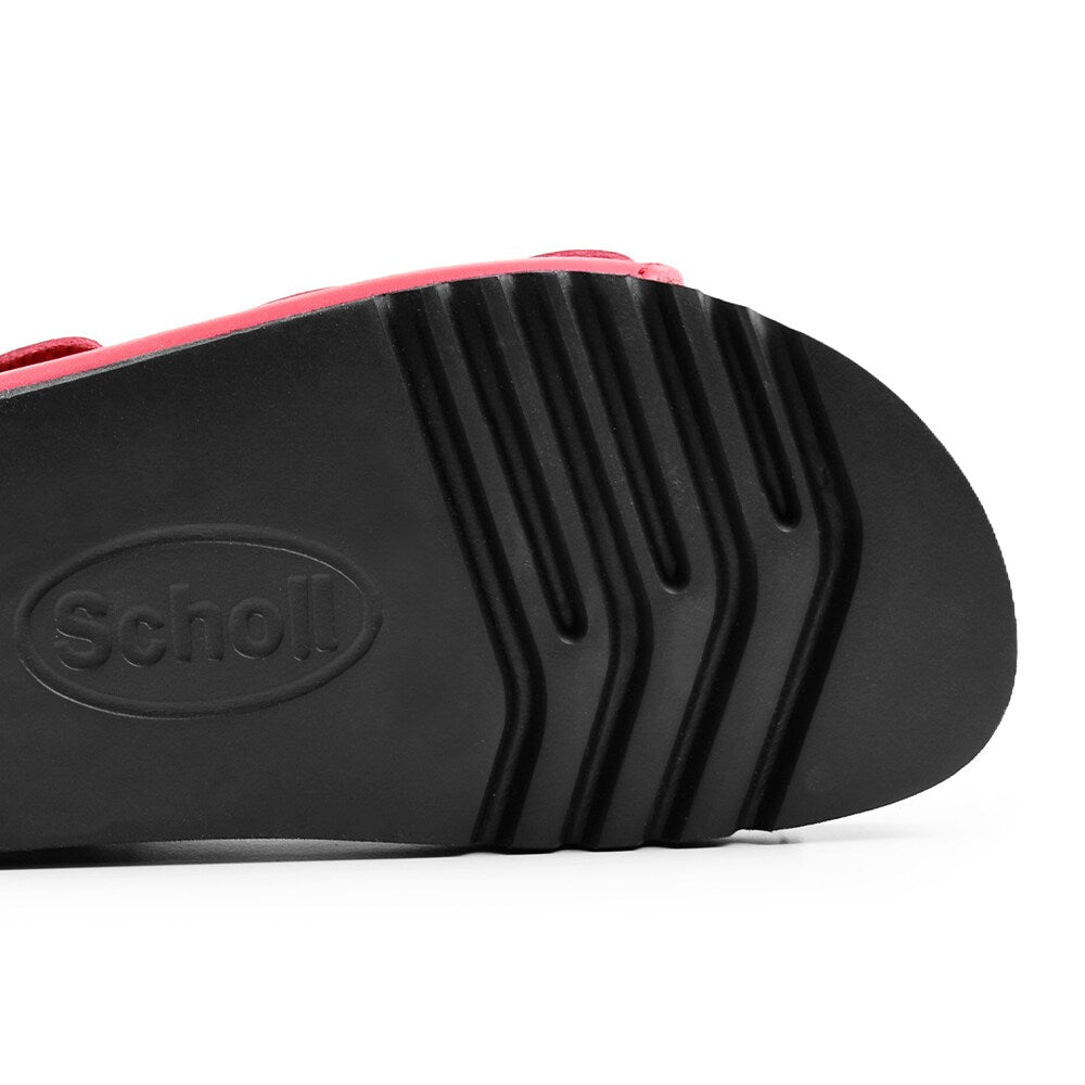 Produktbild 6 - Scholl Damsandal Rio Wedge AD Röd