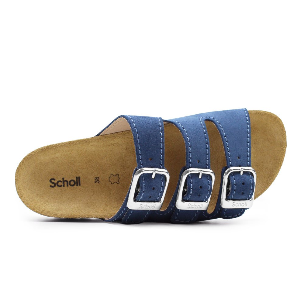 Scholl Sandal Dame Rio Ruskind Navy