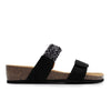 Scholl Sandaler Dame Ostuni 2 Straps Black