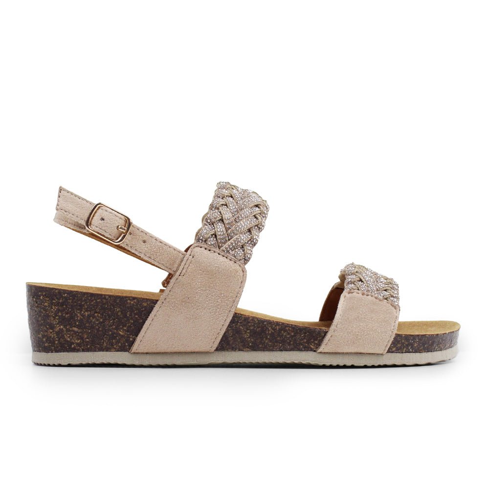 Scholl Sandaler Dame Ostuni Beige