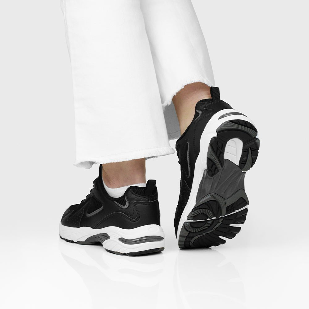 Scholl Sko Biomechanics Sprinter Wave Unisex Sort Grå