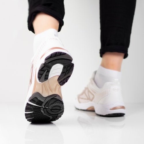 Scholl Sprinter Net White Gold
