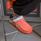 Scholl Hjemmesko Dame Bora Moccasin Red