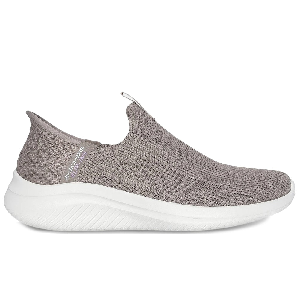 Skechers Ultra Flex 3.0 Easy Win Dame Slip-Ins Taupe