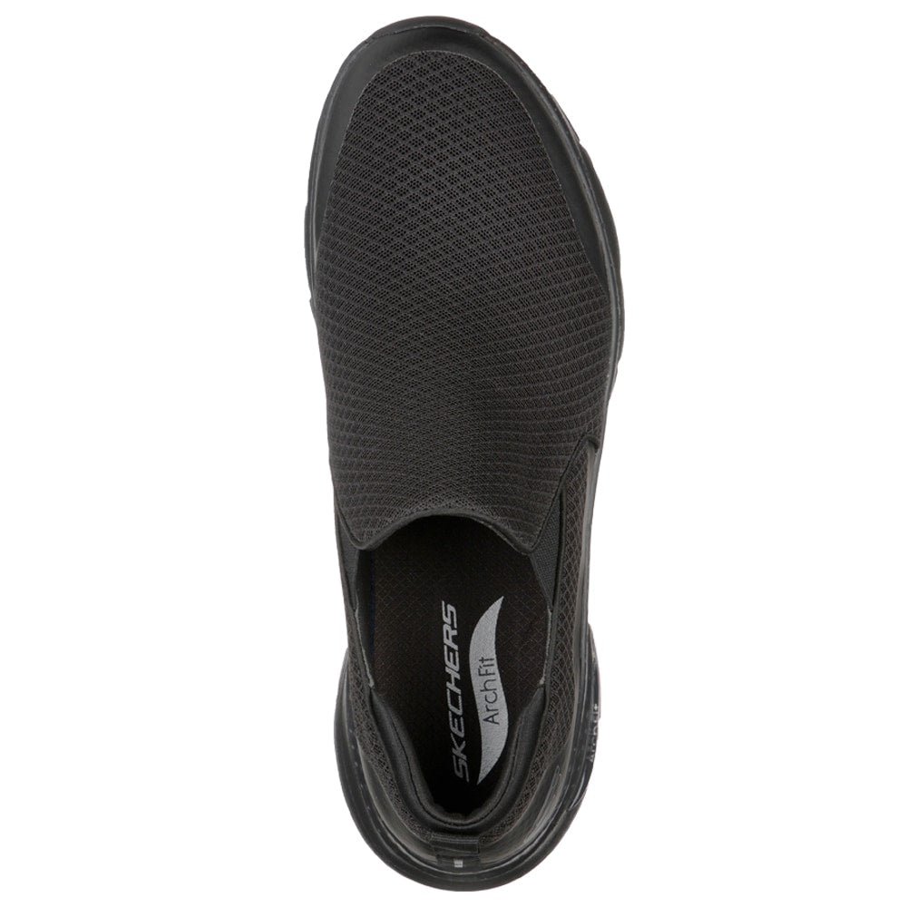 Produktbild 3 - Skechers Mens Arch Fit Banlin Slip on Black