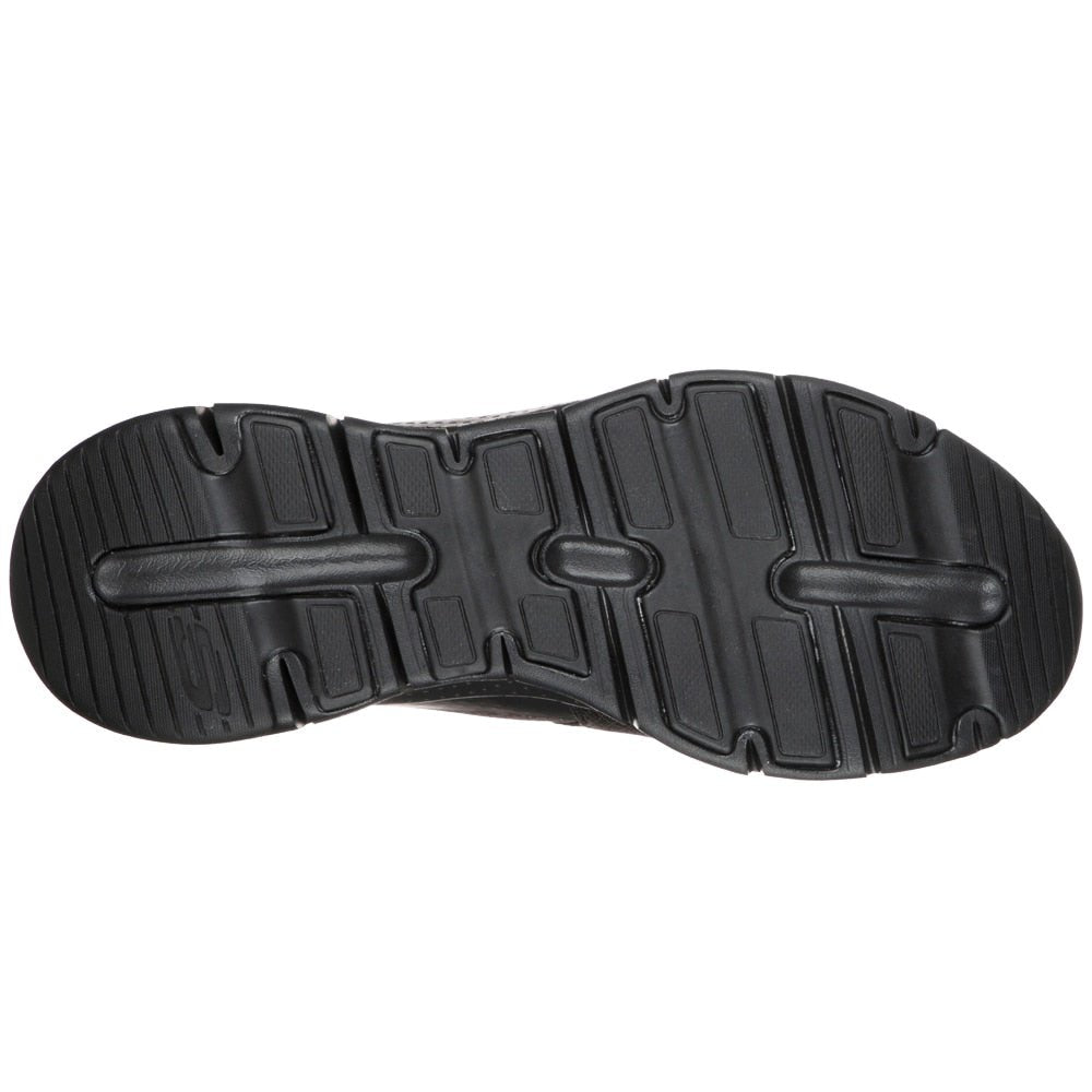 Produktbild 6 - Skechers Mens Arch Fit Banlin Slip on Black