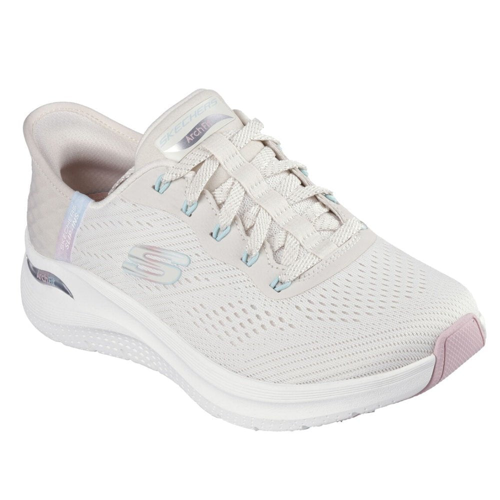 Produktbild 5 - Skechers Womens Arch Fit 2.0 Slip-Ins Nature Pink