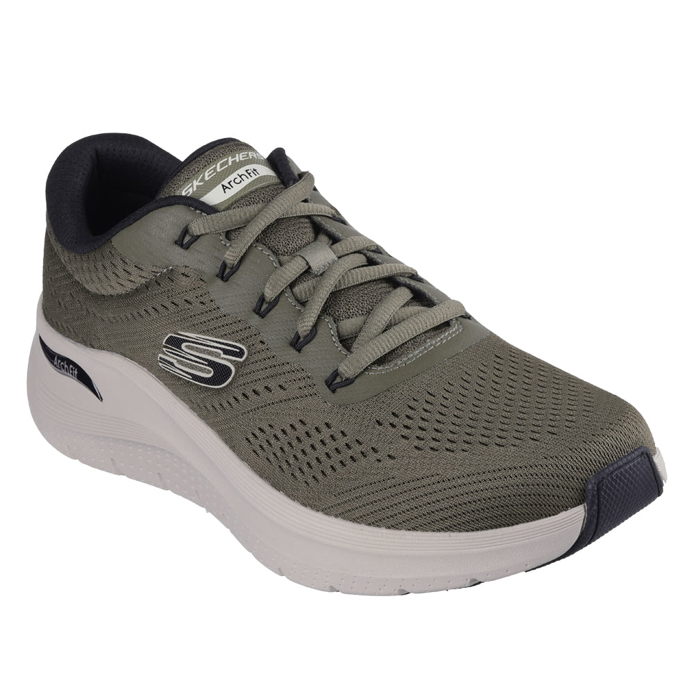 Produktbild 2 - Skechers Mens Arch Fit 2.0 Olive Black