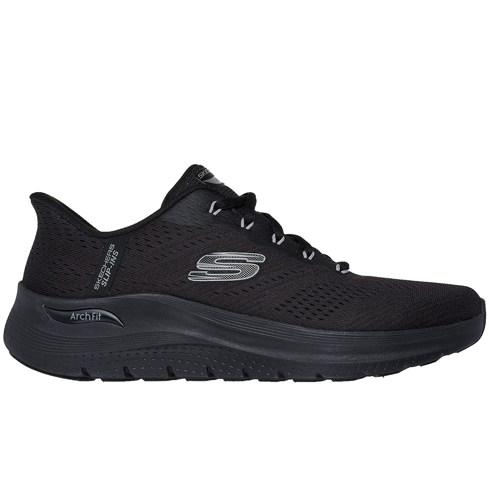 Skechers Mens Arch Fit 2.0 Slip-Ins Black