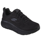 Skechers Womens D Lux Walker Vandtætte Sko Sort