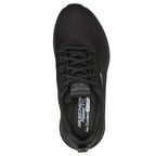 Skechers Womens D Lux Walker Vandtætte Sko Sort