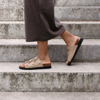 Minfot Lo Sandaler Dame Bio Læder Stone
