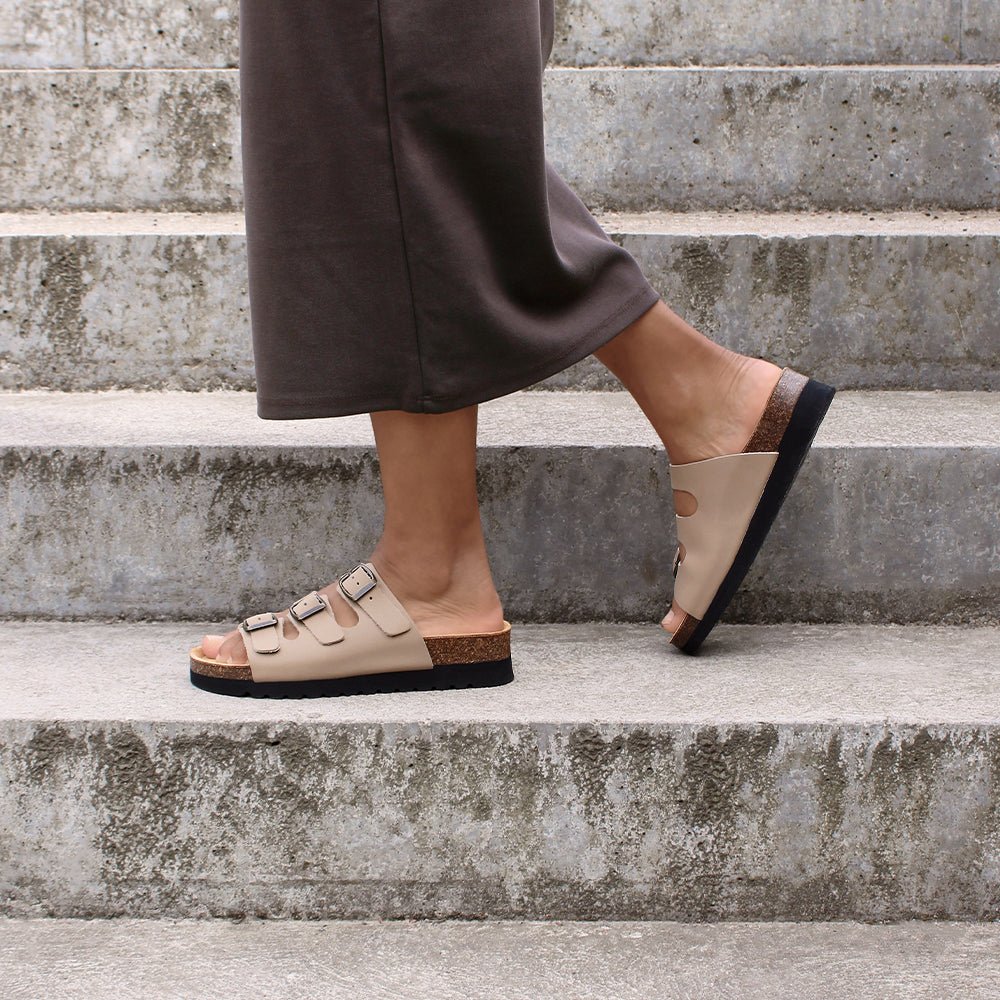 Minfot Lo Sandaler Dame Bio Læder Stone
