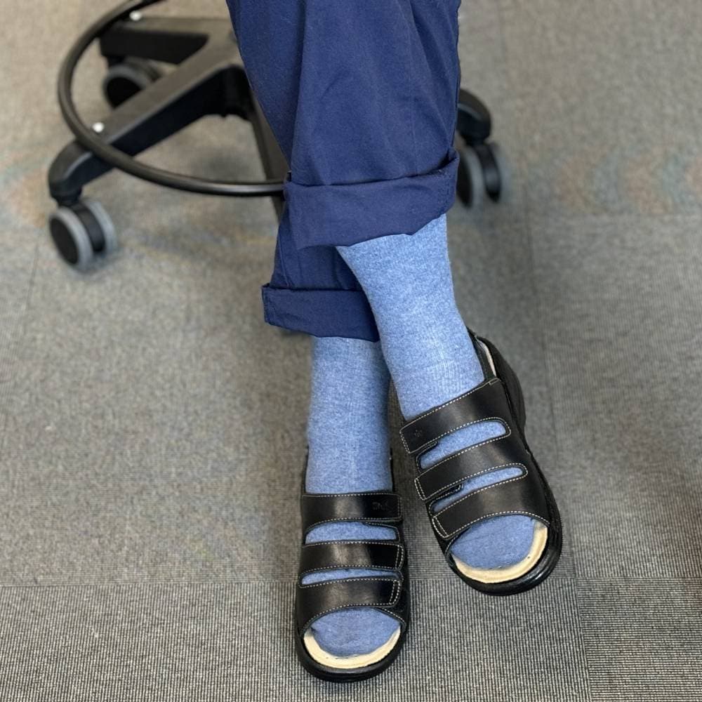 Tellus Sköna Marie Damesandaler Lola Sort