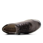Minfot Vei Sneaker Stretch Nubuck Taupe Oxid
