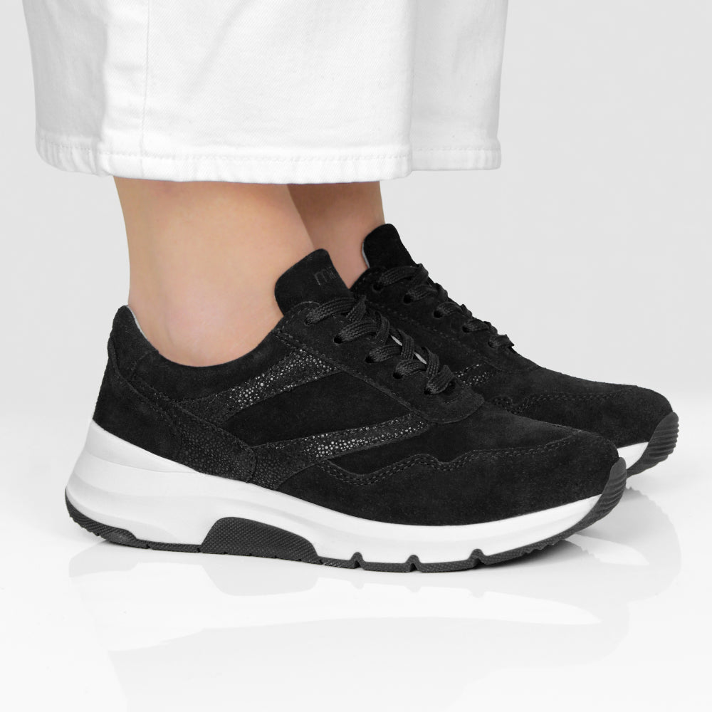 Minfot Sneaker Dame Softrole Pop Sort