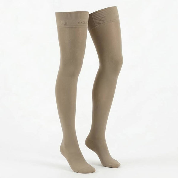 Solidea Kompressionsstrømper Marilyn Klasse 2 Stay Up Beige