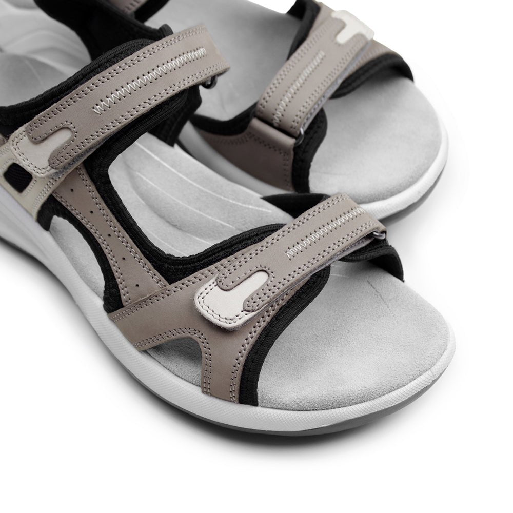 Minfot Nyhamn Sandaler Dame Brown Beige