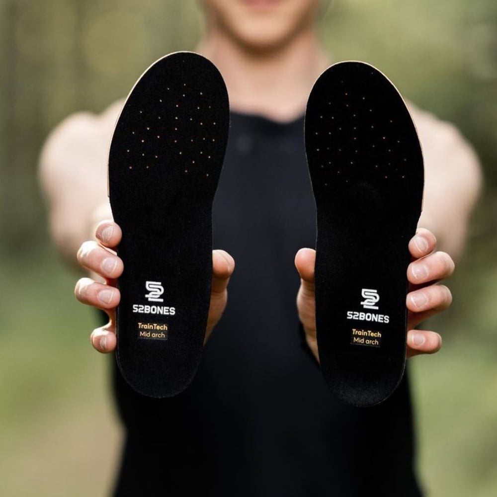 52BONES Traintech Mid Såle Bambu Viskos Til Neutrale Buer