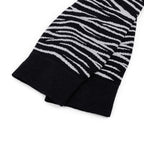 Minfot Støttestrømper Bambus Zebra Sort 1-pak