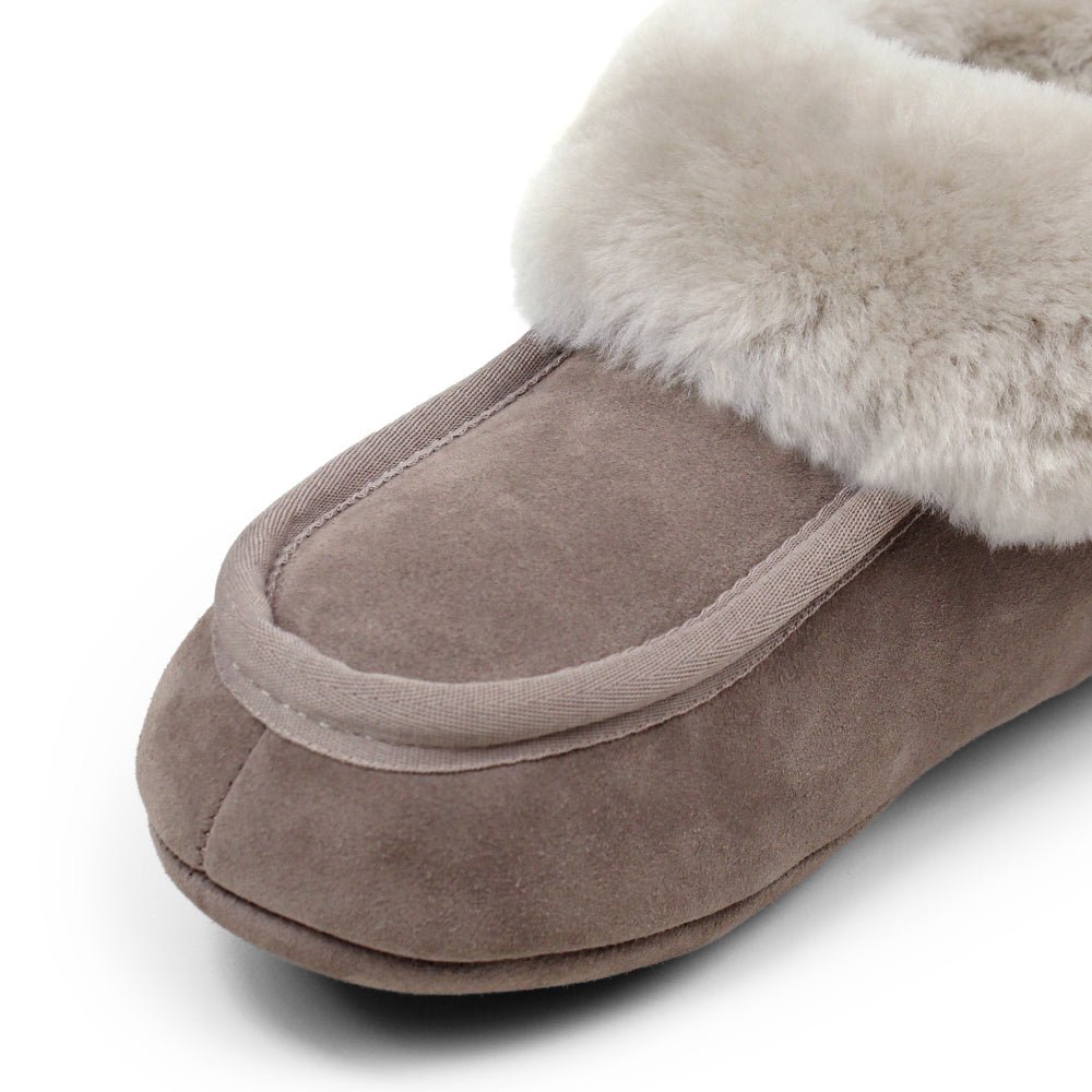 Produktbild 8 - Minfot Fårskinnstofflor Sunne Taupe