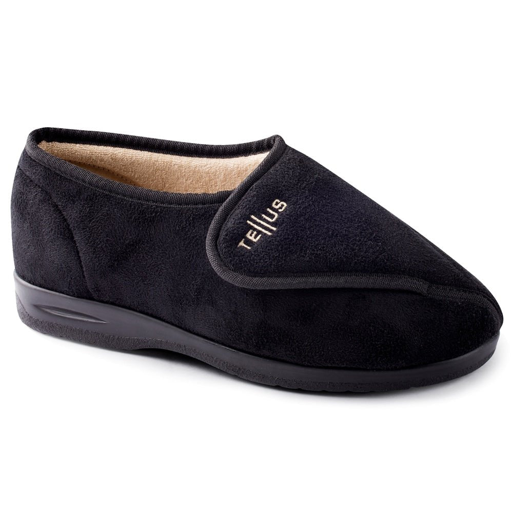 Tellus Care Orion Tøffel Sort Specialsko