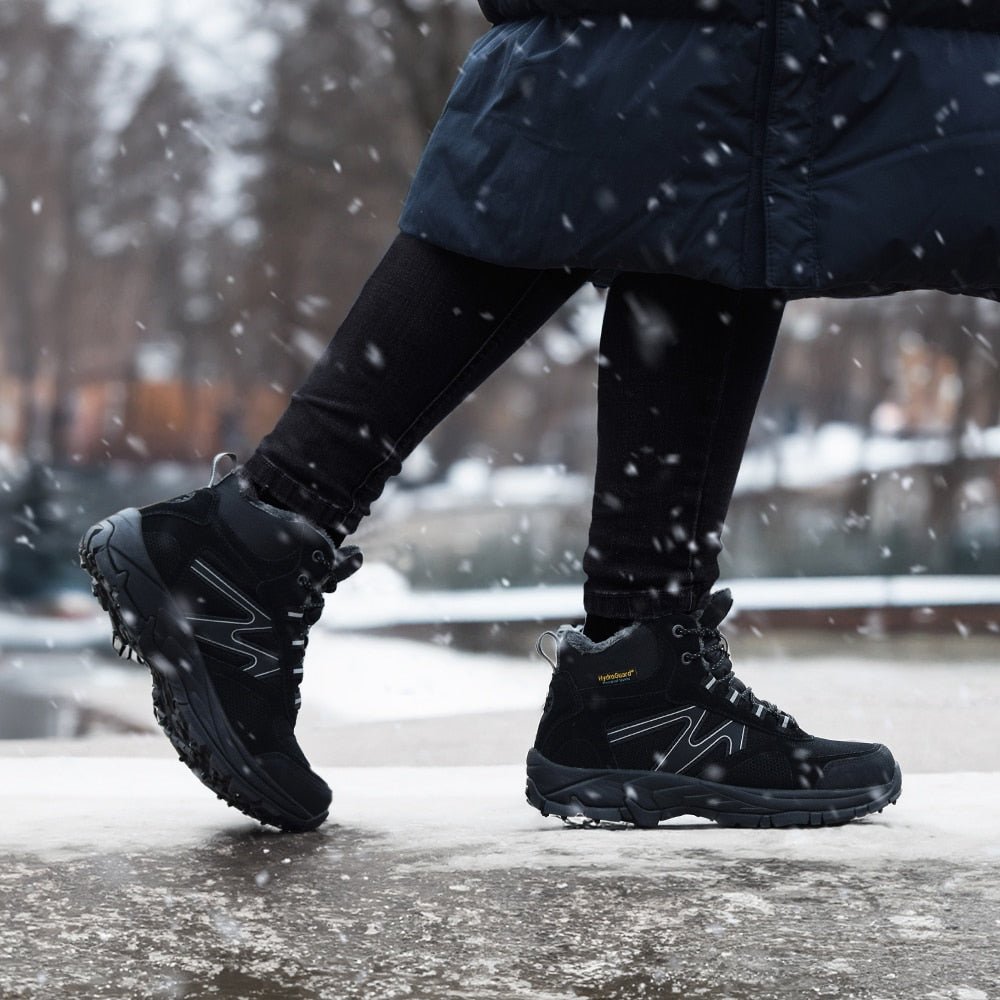 Minfot Snowgrip Pigsko Vandtæt Sort