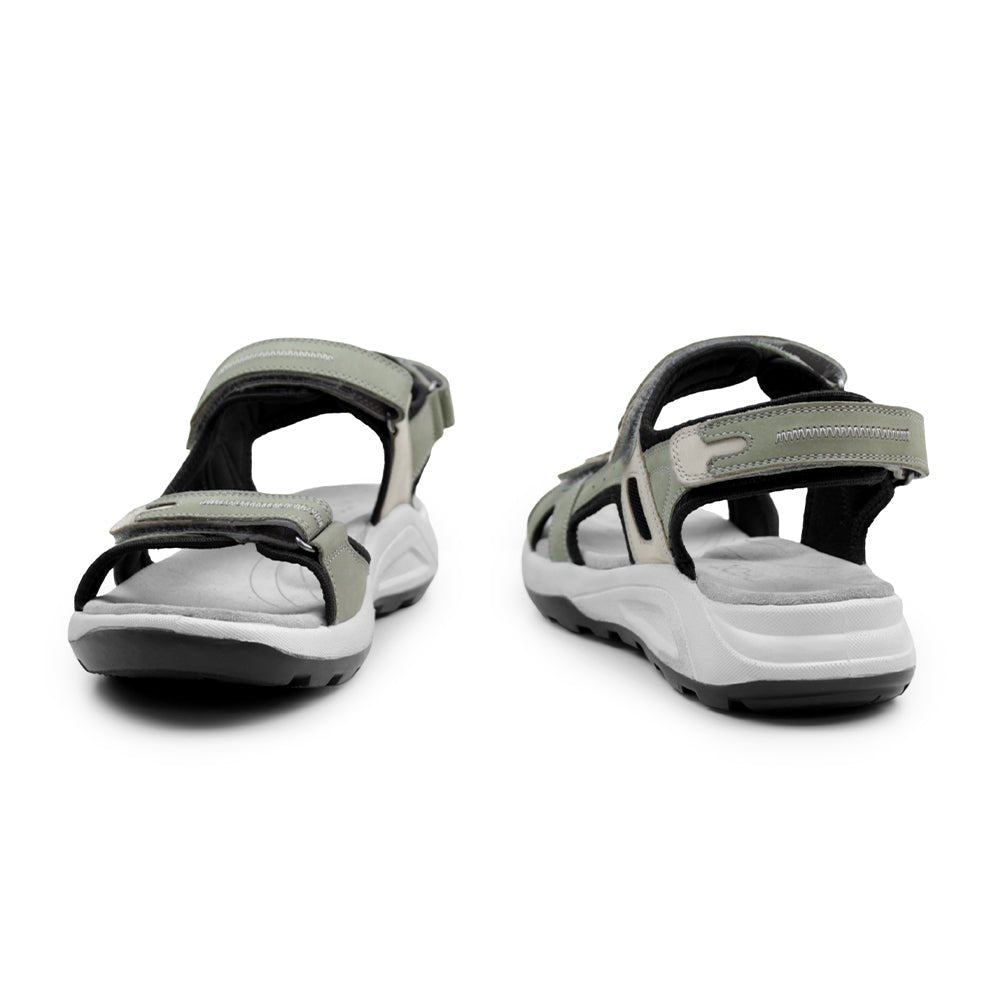 Minfot Nyhamn Sandaler Dame Green Beige