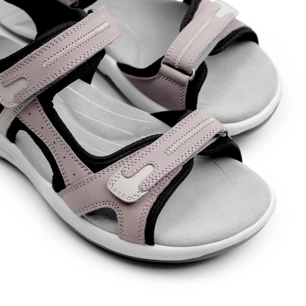 Minfot Nyhamn Sandaler Dame Pink Beige