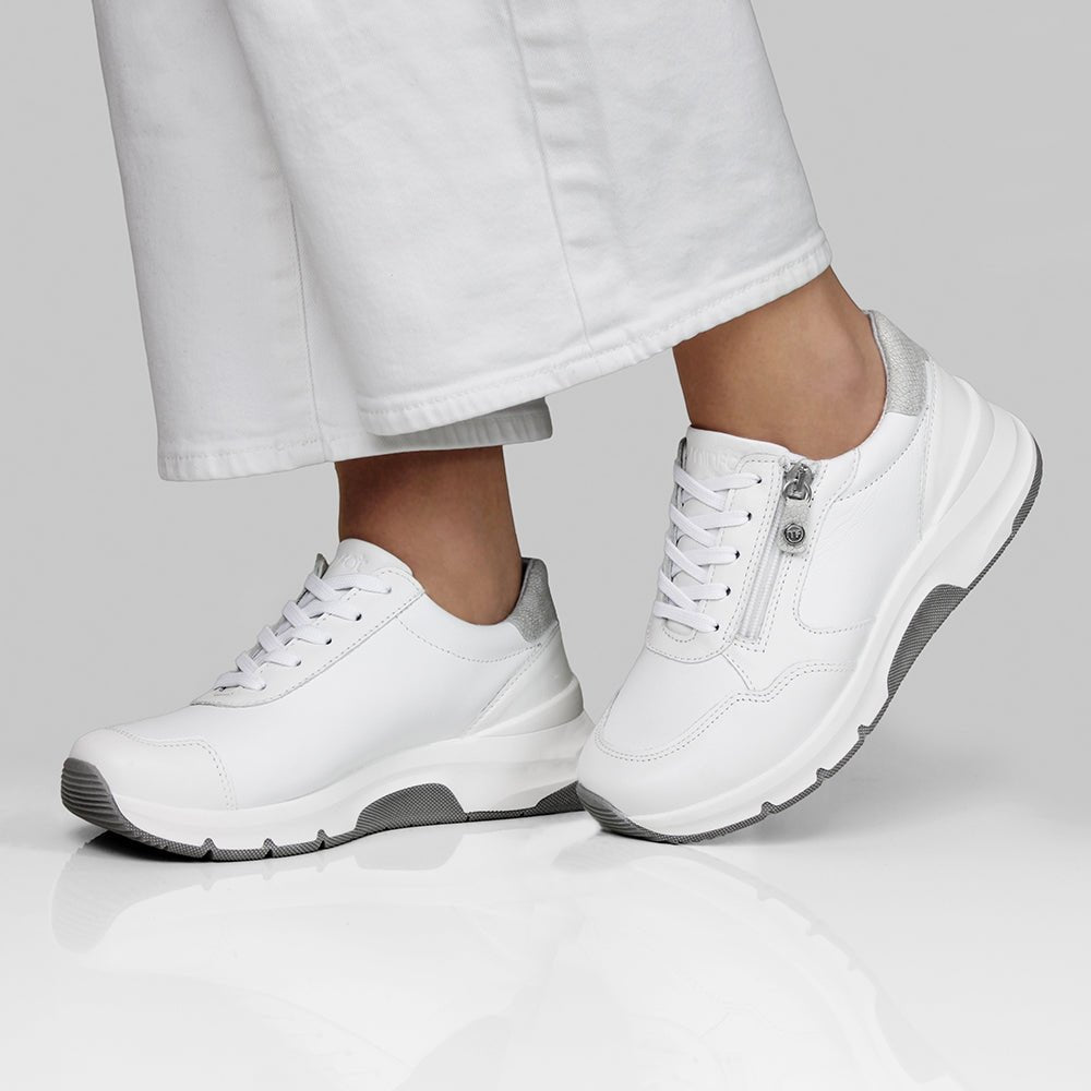 Minfot Sneaker Softrole Lux Stretch Hvid