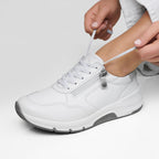 Minfot Sneaker Softrole Lux Stretch Hvid