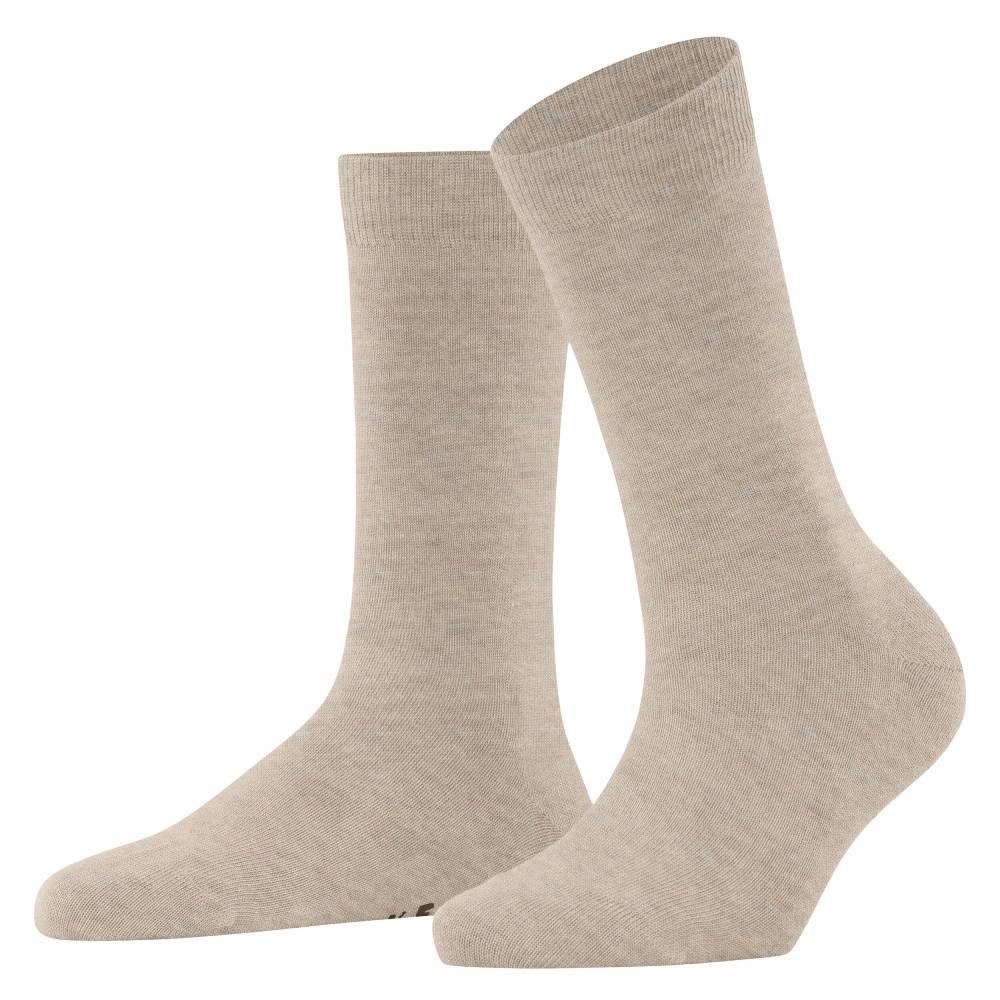 Falke Family Strømper Dame Bomuld Beige Melange 1-pak