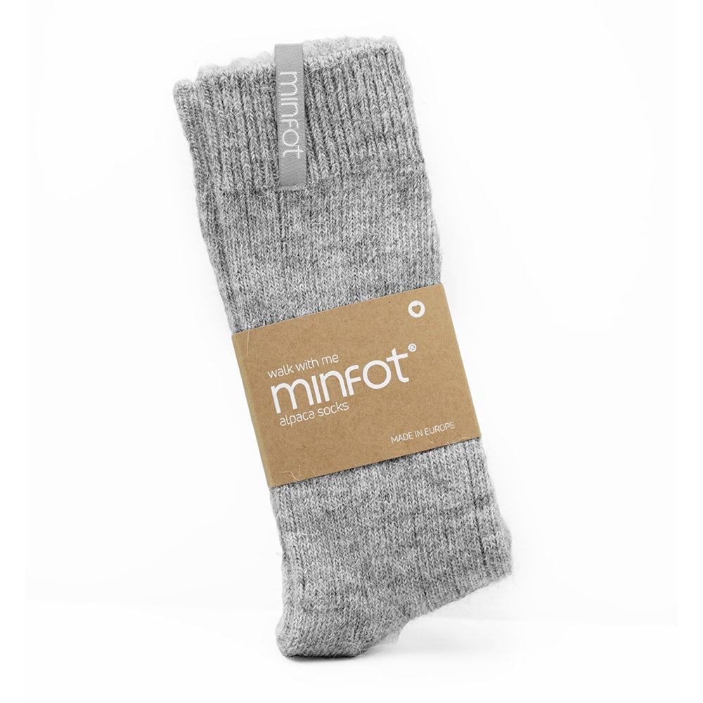 Produktbild 3 - Minfot Raggsockor Alpacka Grå 1-pack