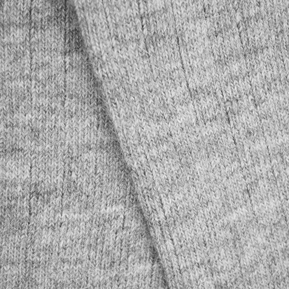 Minfot Raggsokker Alpacka Grå 1-pak