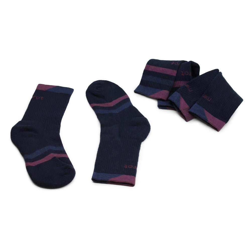 Produktbild 5 - Minfot Vandrestrømper Bambus Merinould Abisko 3-pak