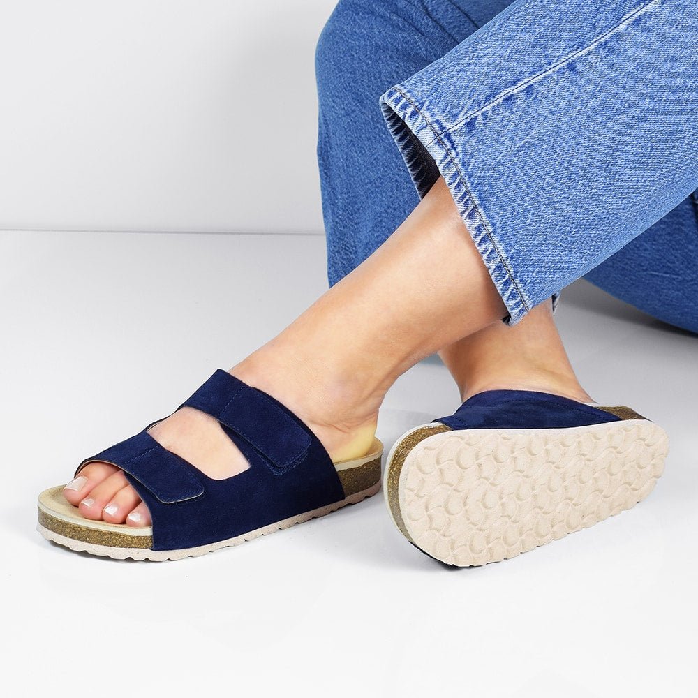 Minfot Hallux Valgus Sandaler Dame Primo Soft Navy