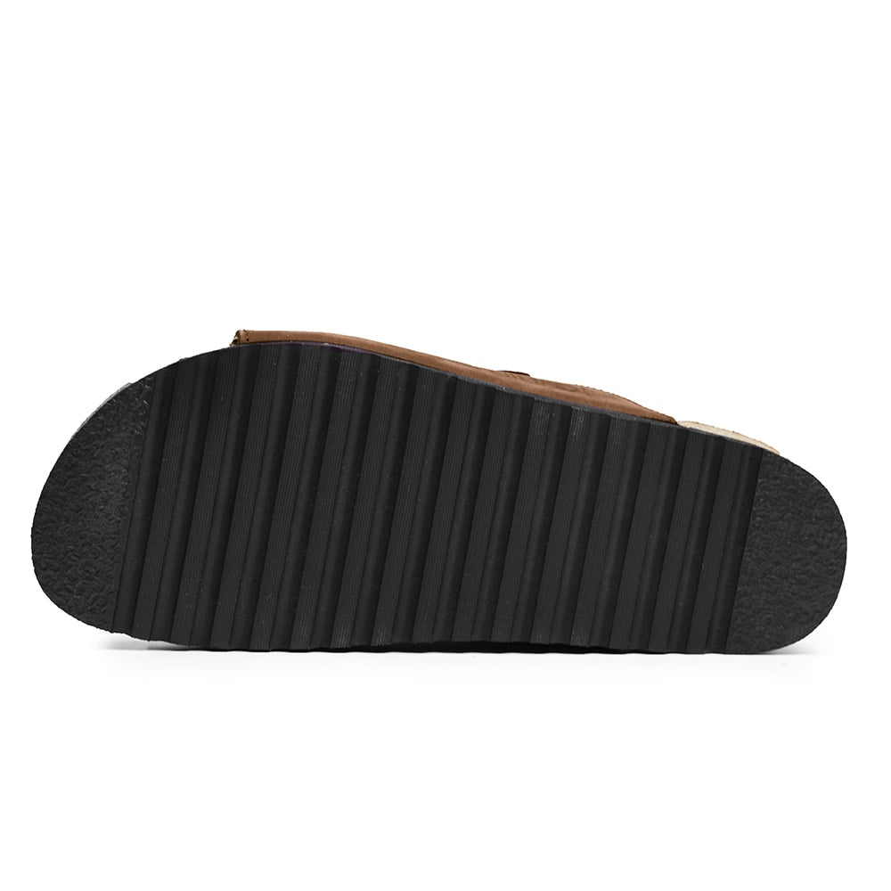 Produktbild 6 - Minfot Sandal Mjuk Bio Brun Nubuck