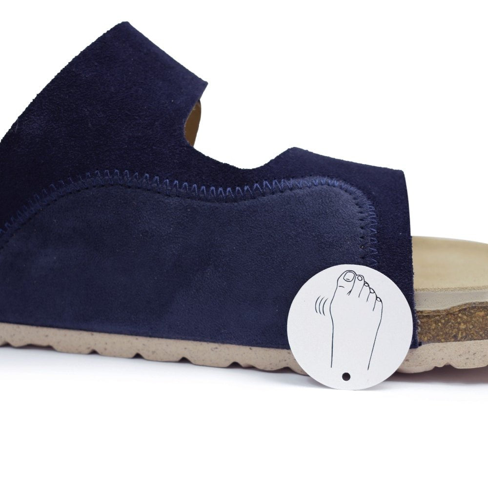 Minfot Hallux Valgus Sandaler Dame Primo Soft Navy