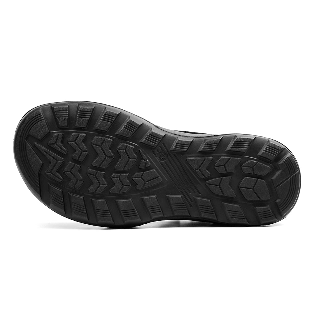 Minfot Sandal Herre Karlshamn Sort