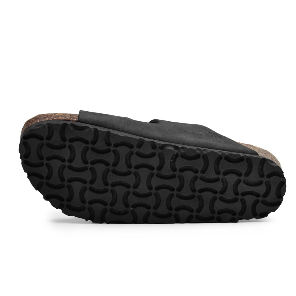 Minfot Massage Sandaler Bio Ruskind Sort