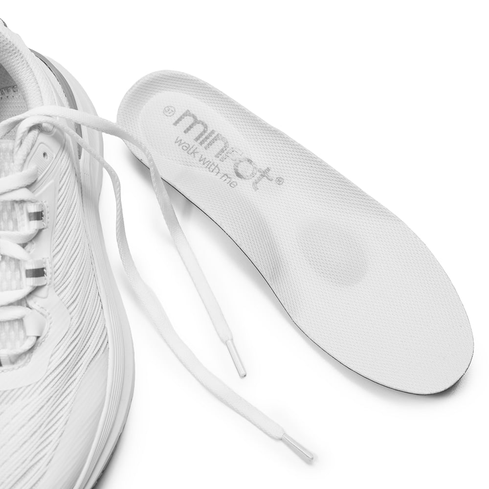 Minfot Journey Sneaker Dame Hvid