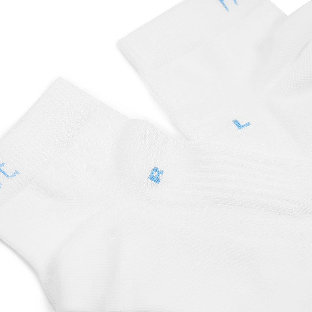 Minfot Løbestrømper Tynde Lyocell 5-pak Hvid