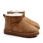 Rugged Gear Fåreskindstøvler Chestnut 