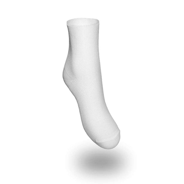 Medisox Comfort Støttestrømper Ankel Hvid 1-pak