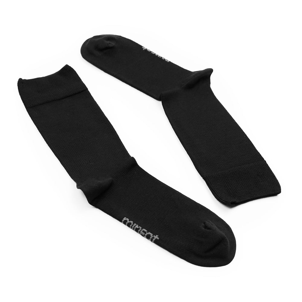 Produktbild 3 - Minfot Ankelstøttestrømper Bambus Sort 1-pack