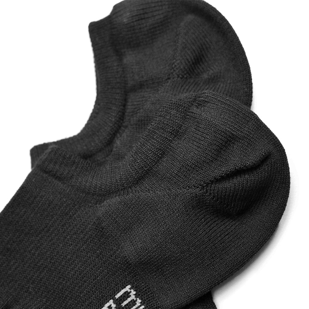 Minfot Ankelstrømper Bambus Sort 1-pak